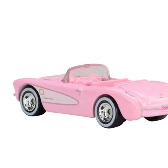 Mattel Hot Wheels Pop Culture - Barbie: The Movie - 1956 CORVETTE [Pink] (JBL79 - Picture 2 of 2